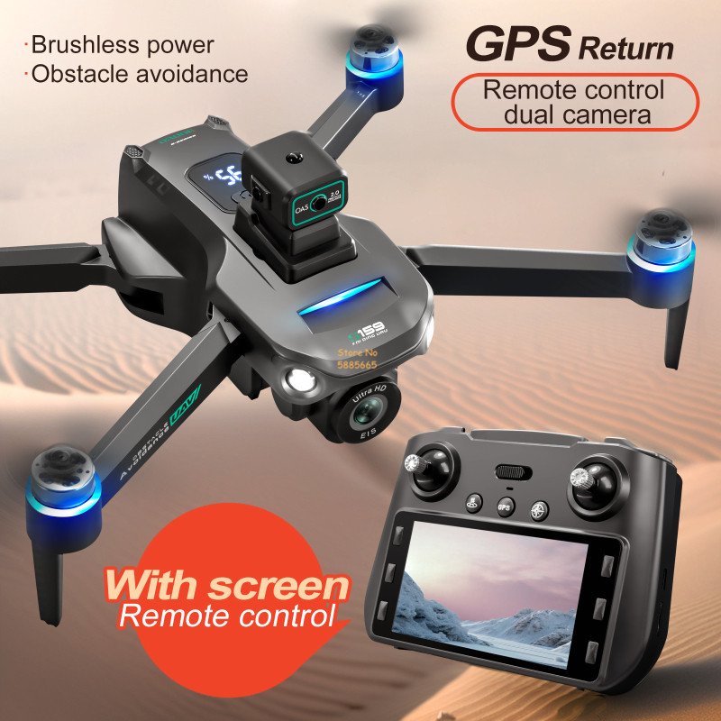 Drone Beacon Light - 8K double caméra 5G WIFI FPV