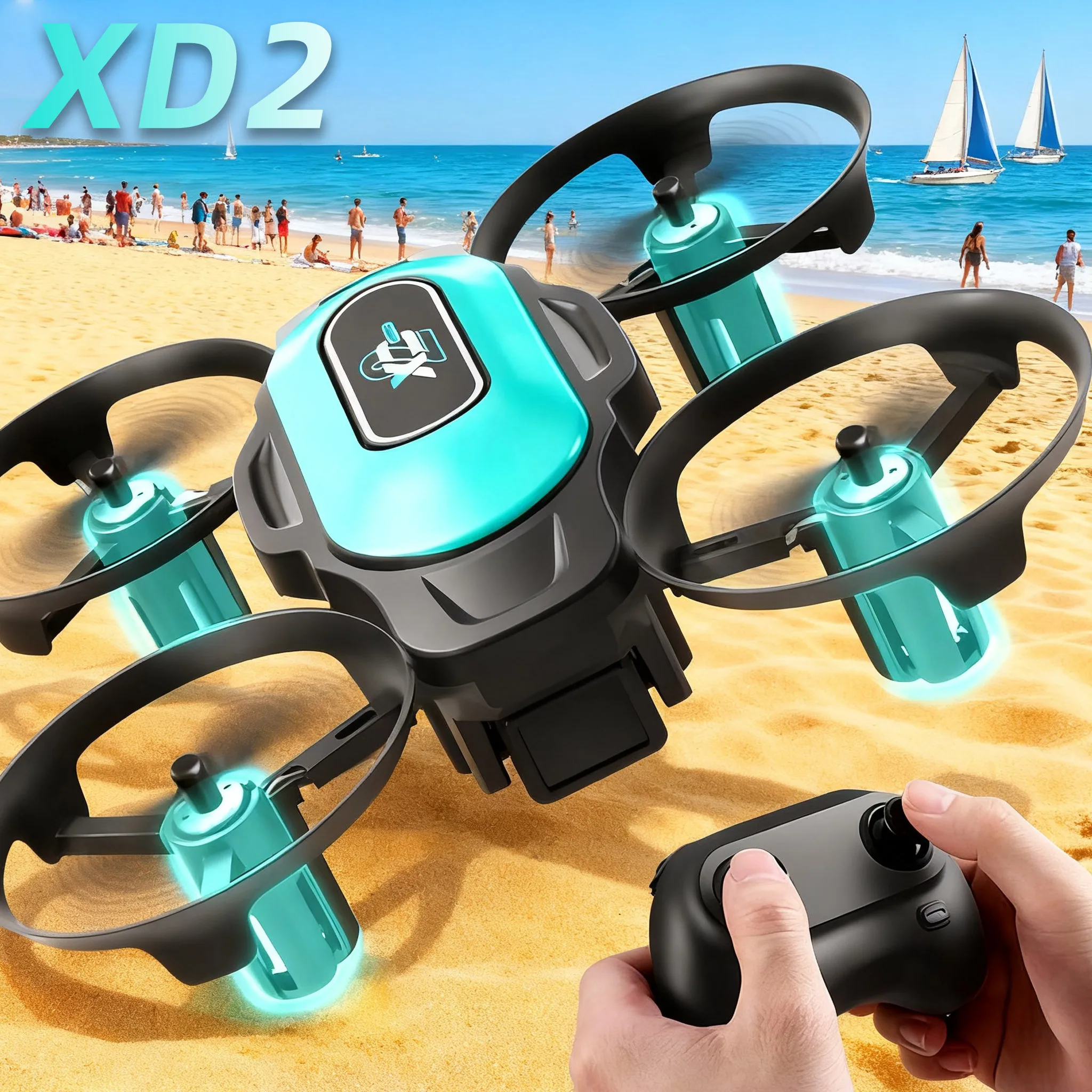 Drone Controller Screen - Mini drone XD2, 360 ° Tours