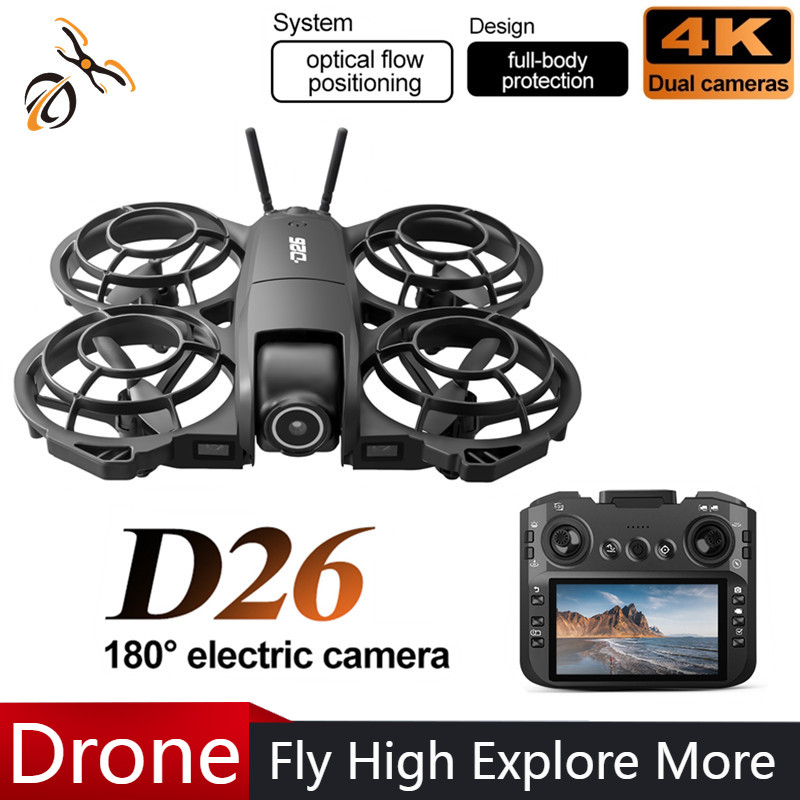 Drone Power Bank - Drone D26 4K Aérien HD 180