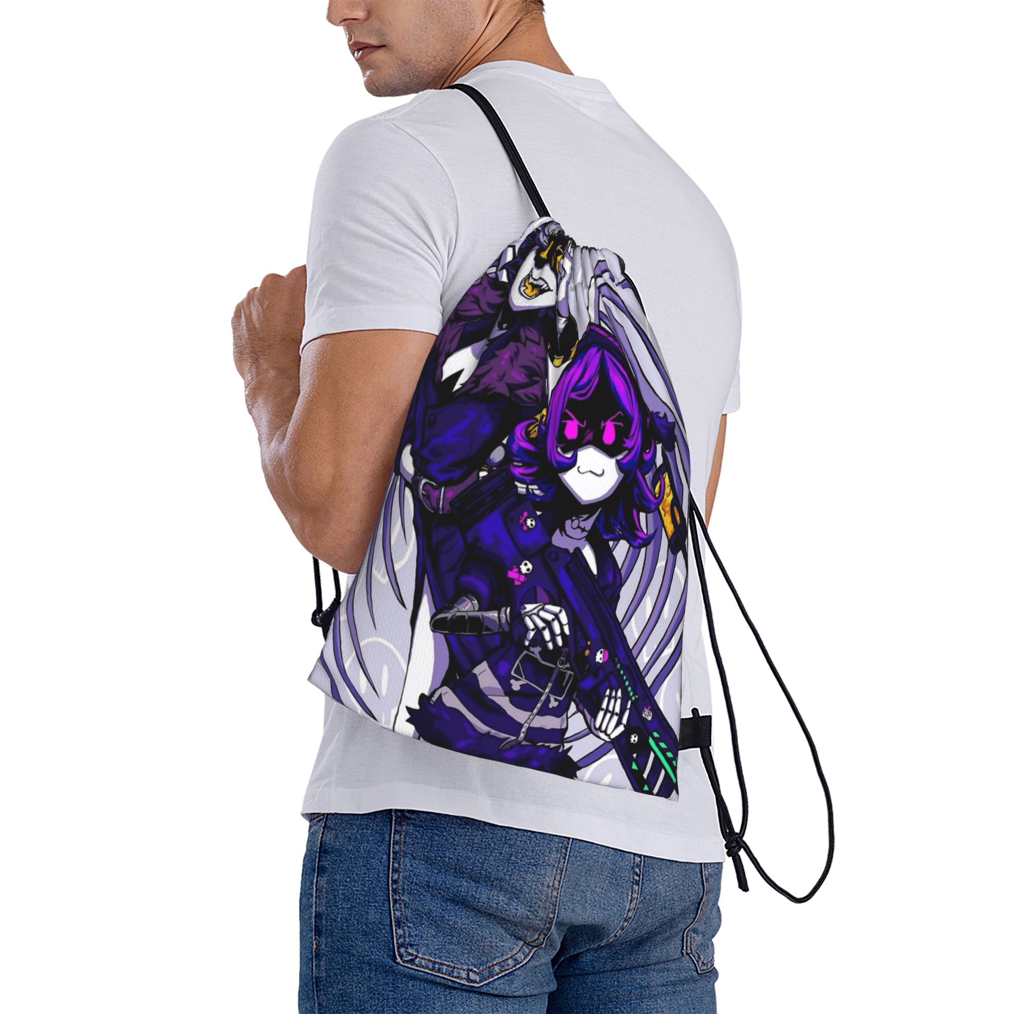 Drone Backpack - Sac à cordon à thème Murder