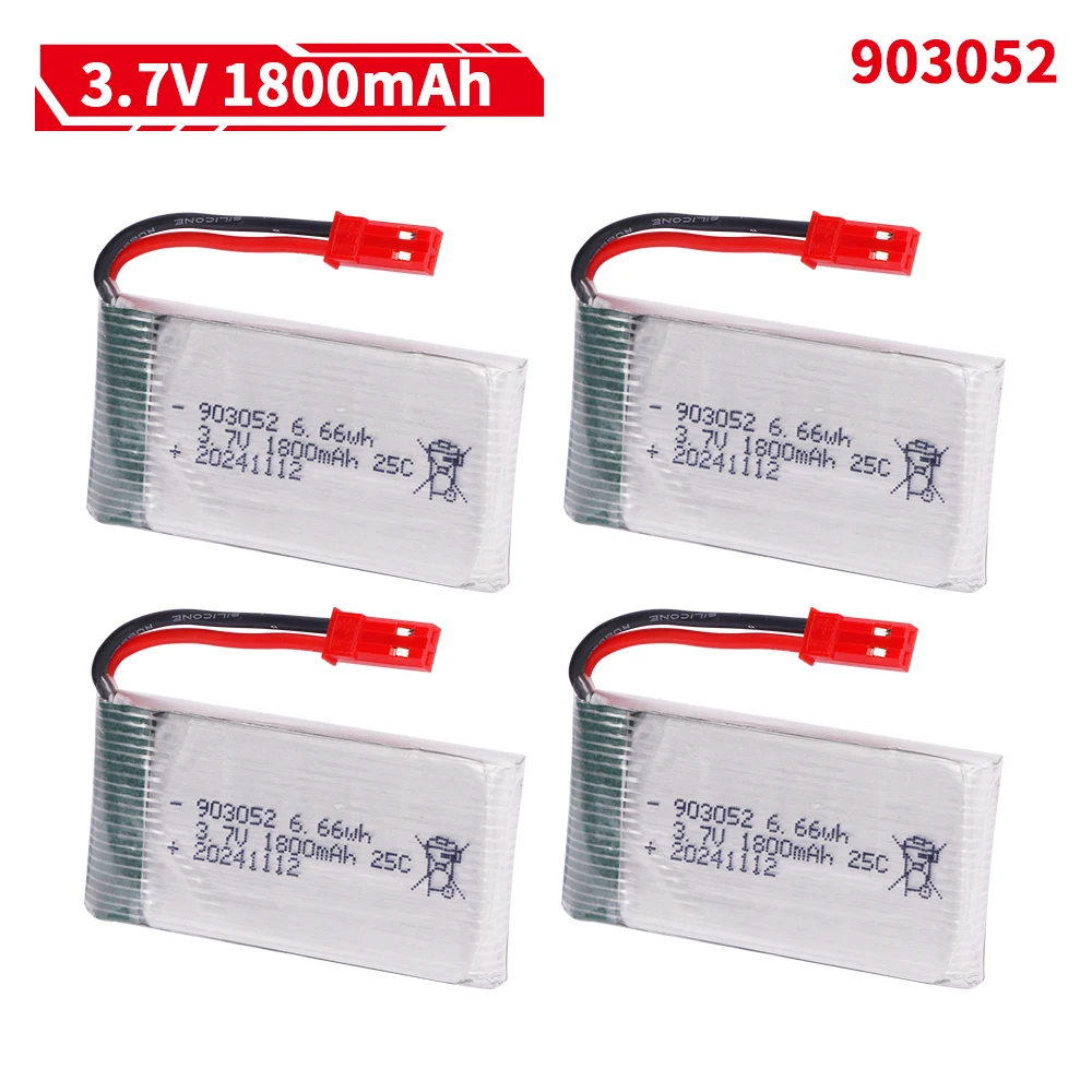 Drone Battery Charger - Batterie lipo 3.7V 1800mAh 903052, prise