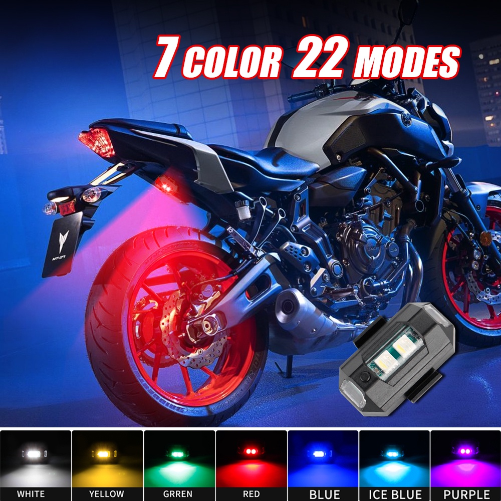 Drone Strobe Light - 1PC 7 couleurs Mini USB charge