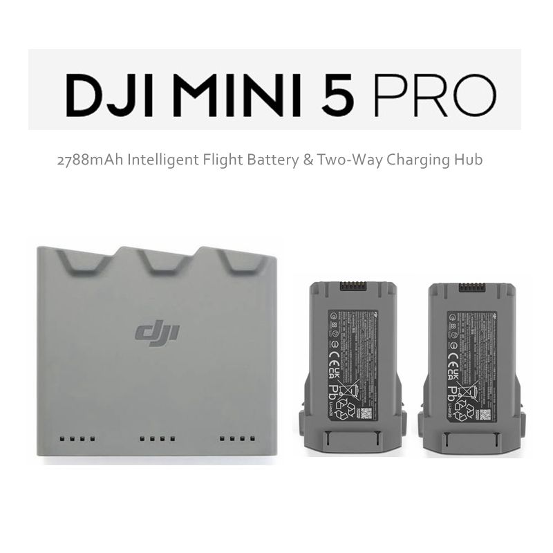 Drone Charging Hub - Batterie DJI originale 2788mAh, chargeur double