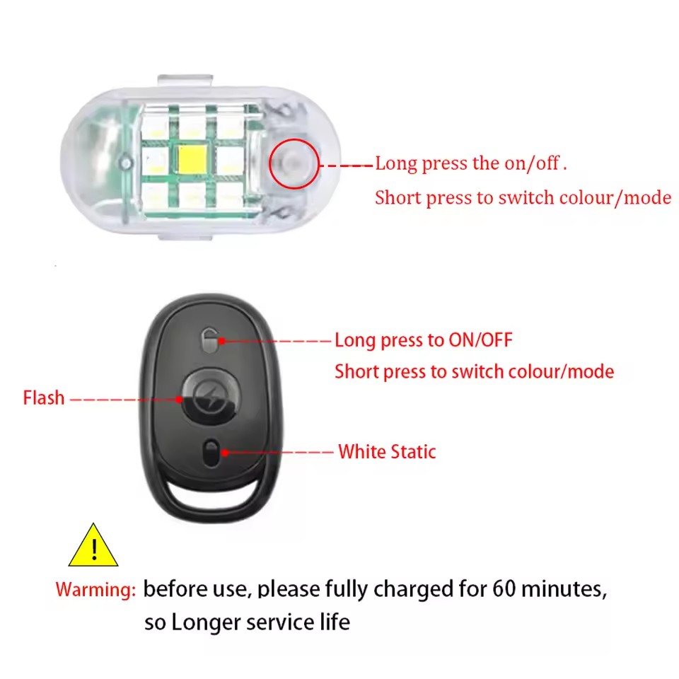 Lumière stroboscopique LED à t - Drone Strobe Light avis et prix