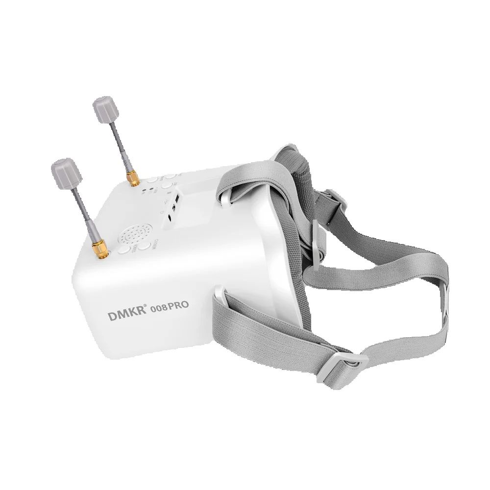 Lunettes FPV 008D PRO blanches - Drone Battery Adapter avis et prix