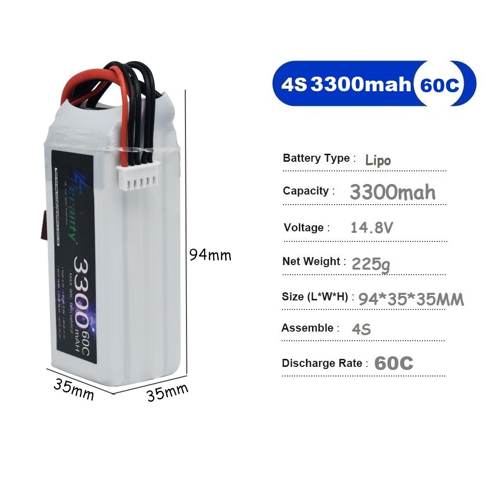 Batterie Rechargeable LiPo 4s  - Drone Battery Adapter avis et prix
