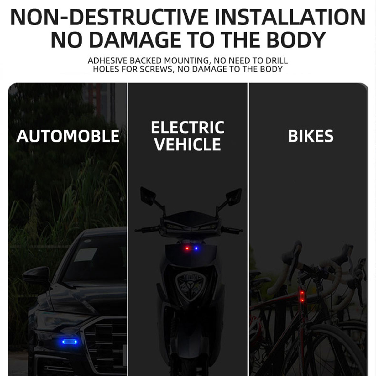 Voyant d'alarme antivol à éner - Drone Strobe Light avis et prix