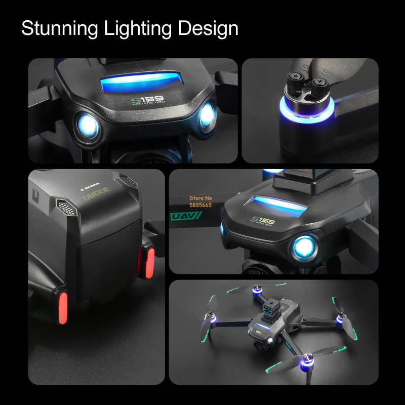 8K double caméra 5G WIFI FPV t - Drone Beacon Light avis et prix