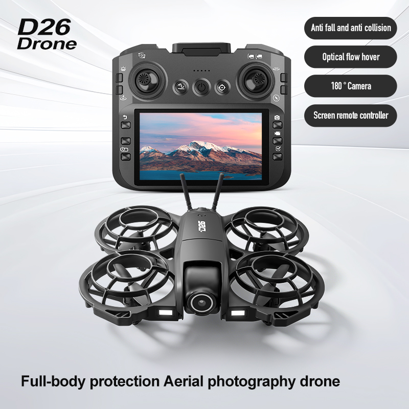 Drone D26 4K Aérien HD 180 °   - Drone Power Bank avis et prix