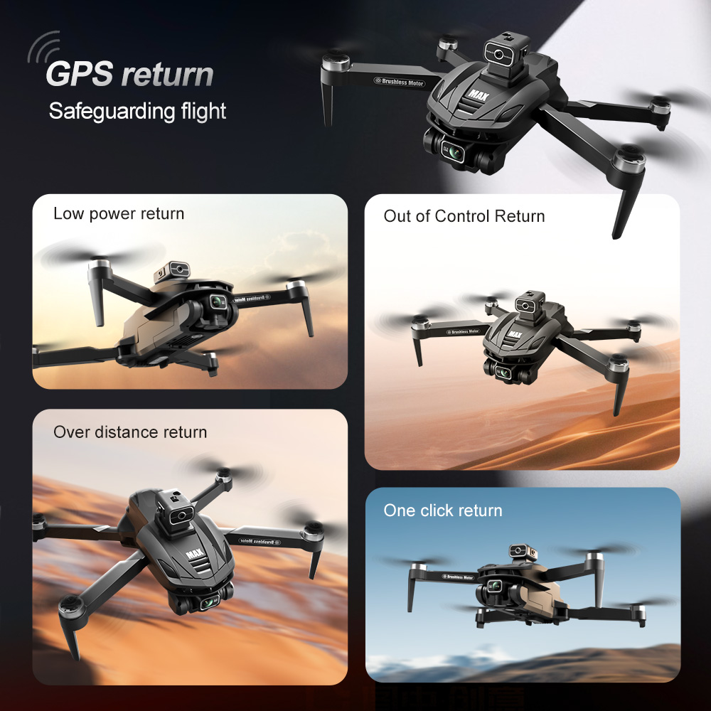V168 PRO Max GPS Drone 8K prof - Drone Controller Screen avis et prix