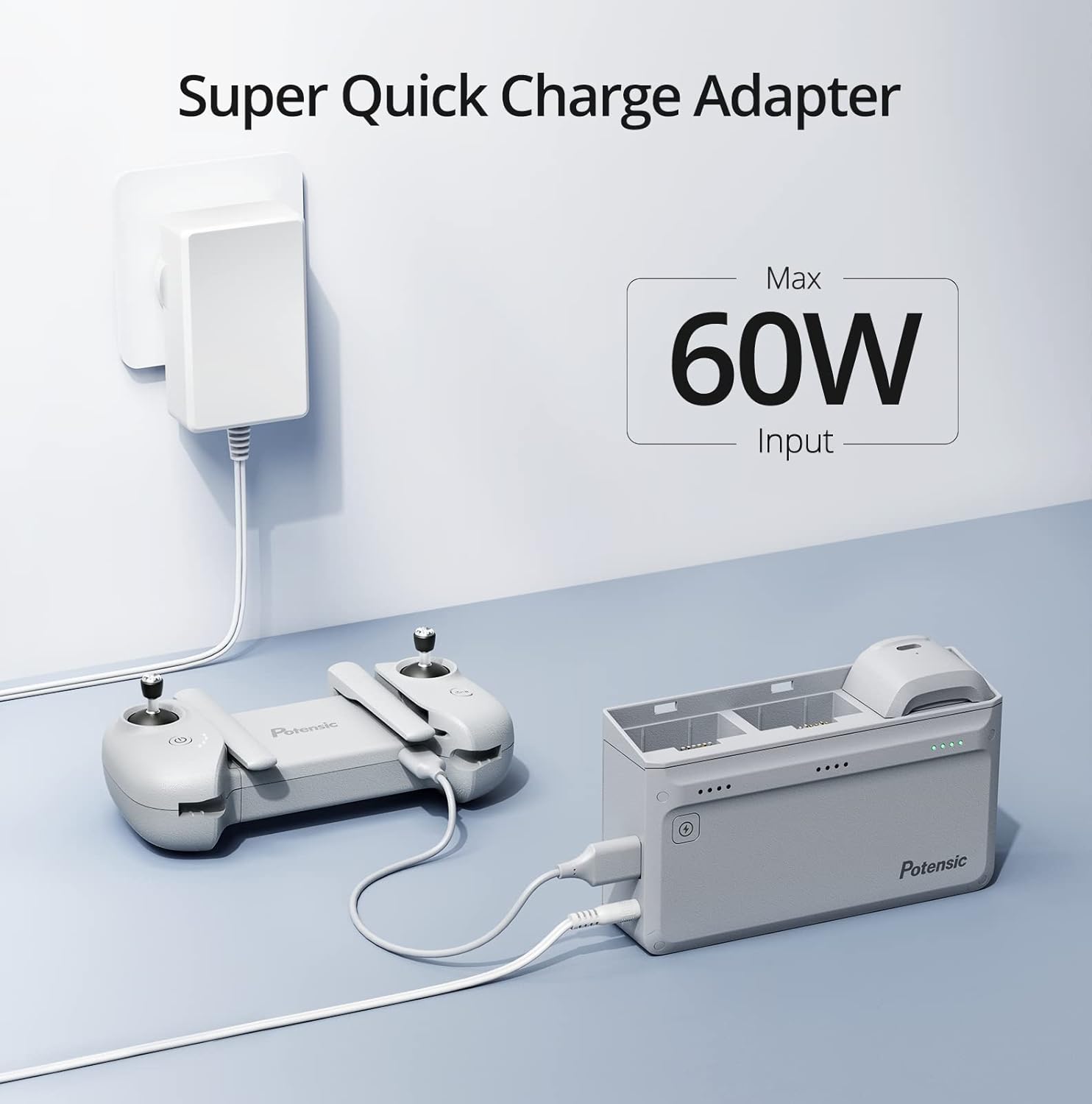 Hub de charge Potensic Origina - Drone Charging Hub avis et prix
