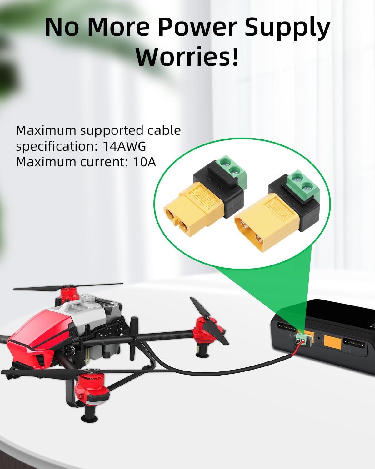Adaptateur Connecteur sans Sou - Drone Solar Charger avis et prix
