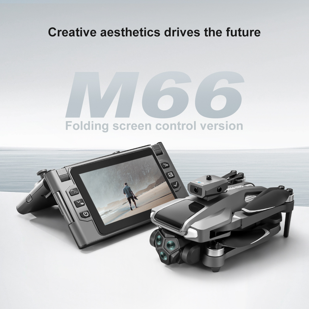 Drone RC pliable M66 avec écra - Drone Controller Screen avis et prix