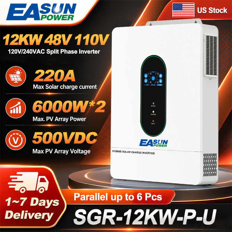 EASUN US 12KW 12000W Onduleur  - Drone Solar Charger avis et prix
