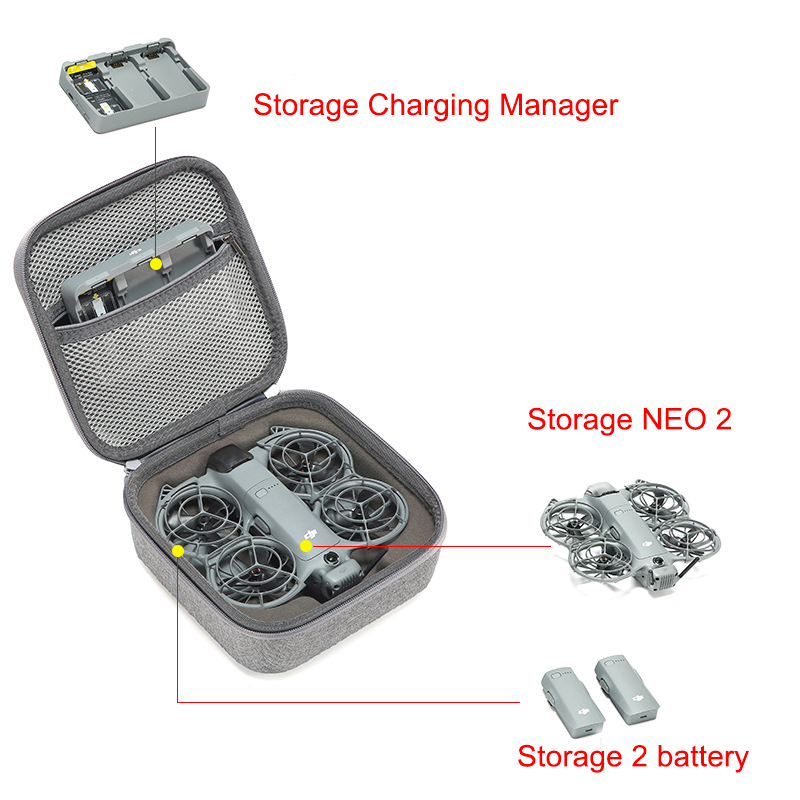 Étui de transport antichoc pou - Drone Carrying Case avis et prix