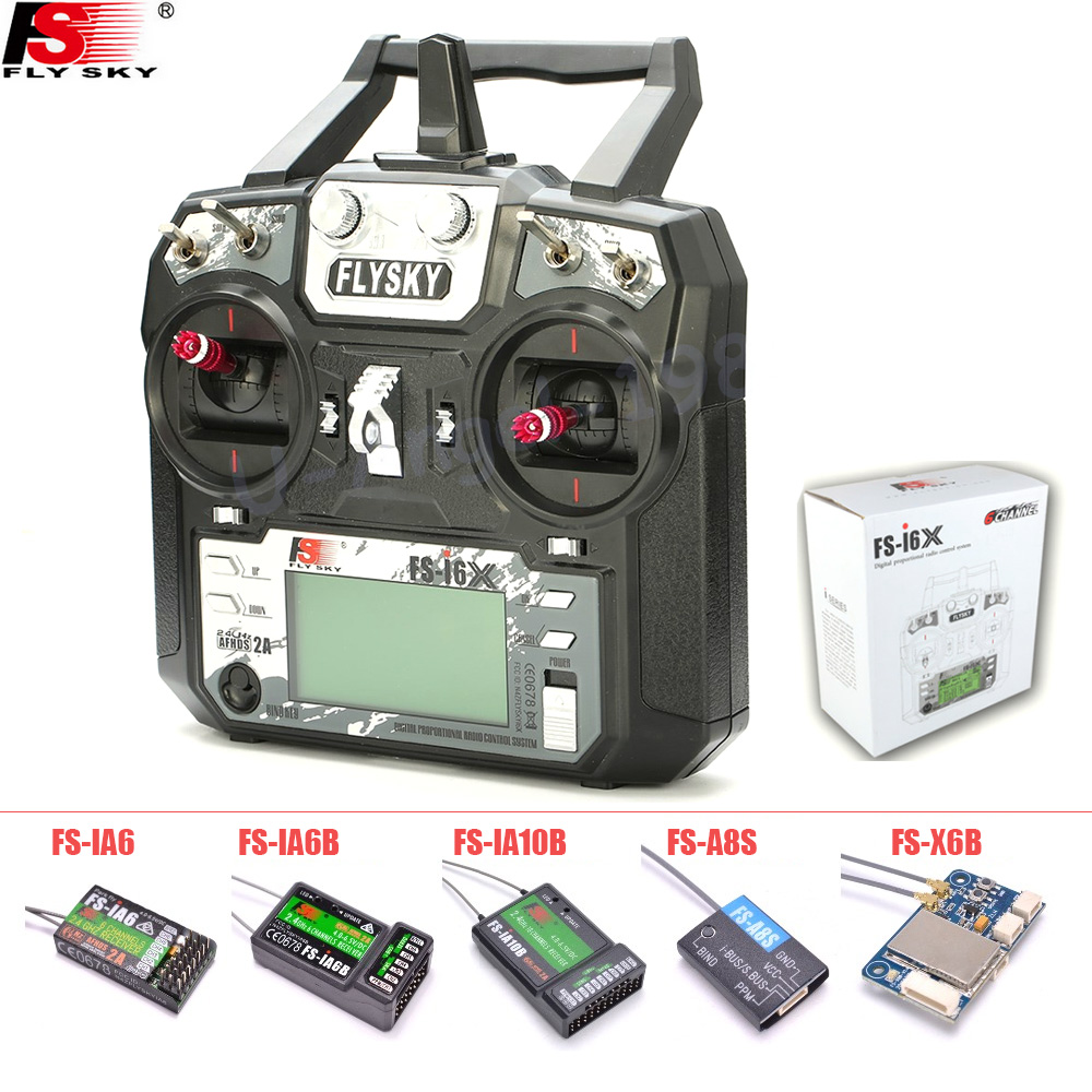 FLYSKY FS-i6X FS i6X 10CH 2.4G - Drone Battery Adapter avis et prix