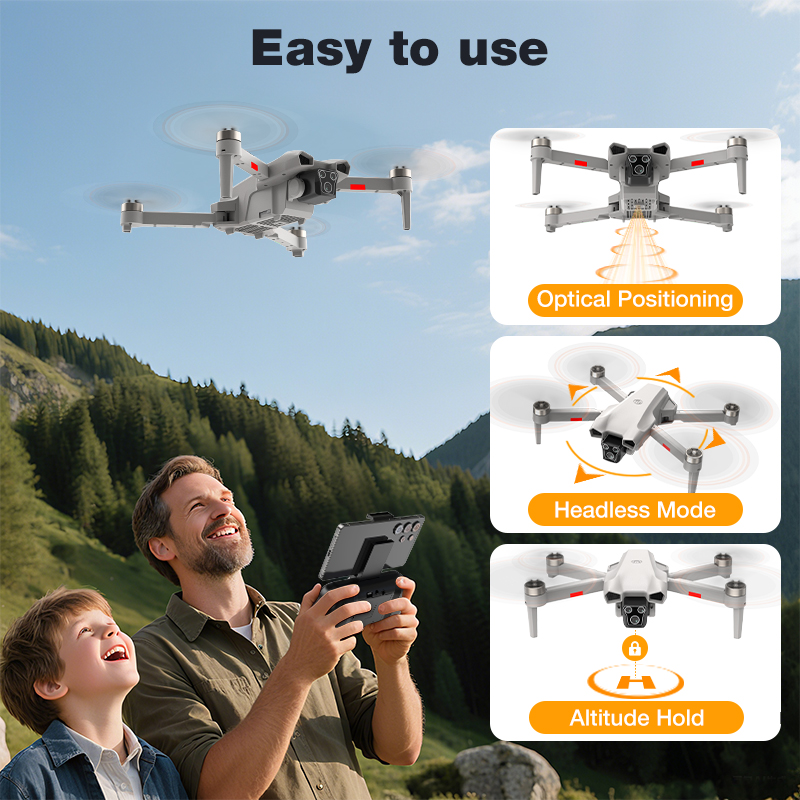 NOUVEAU Drone L017 Pro Brushle - Drone Battery Adapter avis et prix