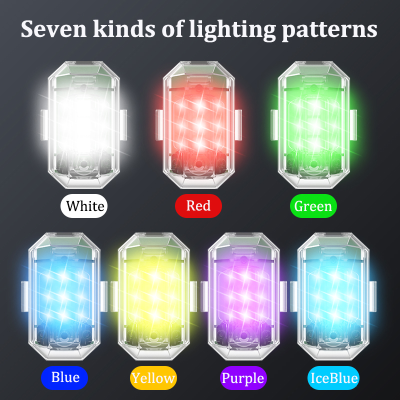 1/2/4 pièces sans fil LED Dron - Drone Strobe Light avis et prix